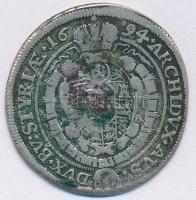 Ausztria 1694I-A 15kr Ag "I. Lipót" Graz T:3 patina
Austria 1694I-A 15 Kreuzer "Leop...