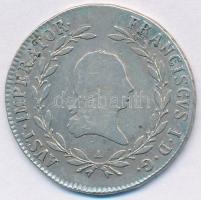 Ausztria 1822A 20kr Ag "I. Ferenc" T:2,2- 
Austria 1822A 20 Kreuzer Ag "Franz I&quot...