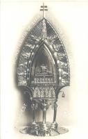 1938 Budapest XXXIV. Nemzetközi Eucharisztikus Kongresszus, tűzijáték, szentségmutató - 2 db képeslap / 34th International Eucharistic Congress, firework, monstrantia - 2 postcards
