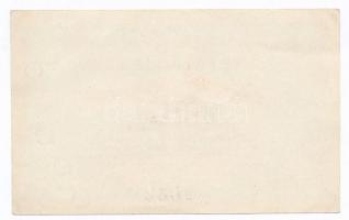 Budapest ~1920. 50f "Szent-Margitsziget Gyógyfürdő" értékjegy T:I-