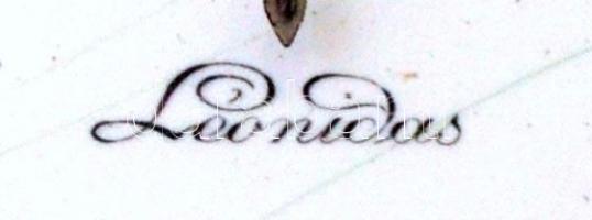 Léonidas stopper törött számlappal, működik, d:4,5cm