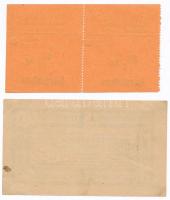 Sárospatak 1919. 1K számozott + DN "Janits Sándor vendéglős és mészáros - Ormospuszta" 3/4...