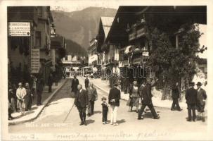 Zell am See, Seegasse, Feinkosthaus H. J. Ammerer, Weinbrand Keglevich Pál / shop, Hungarika