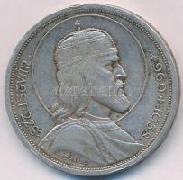 1938. 5P Ag "Szent István" T:2 ph.