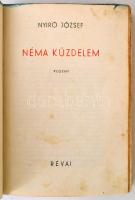 Nyírő József: Néma küzdelem. Bp., 1944, Révai. Kiadói félvászon kötés, kopottas állapotban