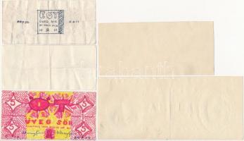 Budapest 1969. 5db klf kézzel rajzolt sörjegy T:III