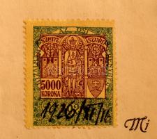 1926 az Országos Gyorsírótanács tanítóképesítői oklevele, okmánybélyeggel