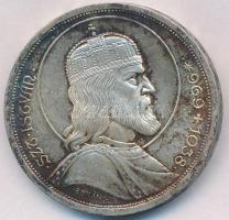 1938. 5P Ag "Szent István" T:2 patina