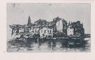 Okkonen, Onni: A finn grafikusművészet. Bp., 1943, 38. számozott példány. Kiadói papírkötés, képekke...