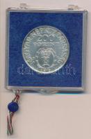 1976. 200Ft Ag "II. Rákóczi Ferenc" eredeti plombált, de sérült MNB plasztiktokban T:BU 
...