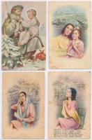 7 db II. második világháborús képeslap vegyes minőségben / 7 WWII postcards, mixed quality