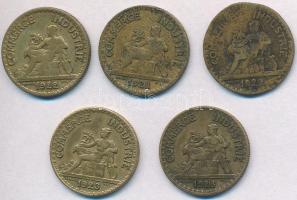 Franciaország 1922. 50c Al-Br (3x) + 1923. 50c Al-Br + 1928. 50c Al-Br T:2,2-,3
France 1922. 50c Al...