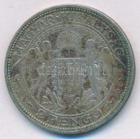 1929. 2P Ag "Madonna" T:2-,3 kis patina Adamo P7