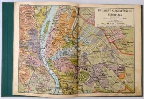 Kozma Gyula: Képes földrajzi atlasz. [Bp.], 1906, s. n. Későbbi vászonkötésben, címlapja hiányzik, k...
