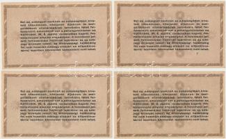 1946. 10.000AP (4x) egy ugrással sorszámkövetők T:II-,III
Adamo P49