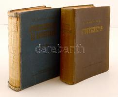 id. Issekutz Béla 2 kötete: Gyógyszertan és gyógyítás  II. és Gyógyszertan. Viseltes állapotban