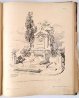 1890 Ludwig Eisenlohr-Car Weigle (szerk.): Architektonische Rundschau (Építészeti Szemle) 6. évfolya...