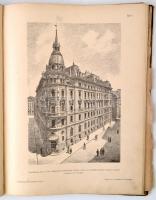 1890 Ludwig Eisenlohr-Car Weigle (szerk.): Architektonische Rundschau (Építészeti Szemle) 6. évfolya...