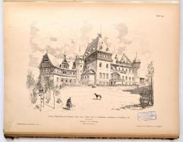 1893 Ludwig Eisenlohr-Car Weigle (szerk.): Architektonische Rundschau (Építészeti Szemle) 9. évfolya...