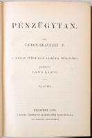 Leroy-Beaulieu P.: Pénzügytan. III. kötet. Budapest, 1880, Magyar Tudományos Akadémia Könyvkiadó-Hiv...
