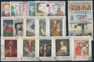 1968-1970 3 stamps + 11 sets + 2 mini sheets + 3 blocks 1968-1970 3 klf önálló érték + 11 klf sor, k...