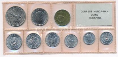 1979. 2f-10Ft 9db klf, érmés forgalmi sor fóliatokban T:1