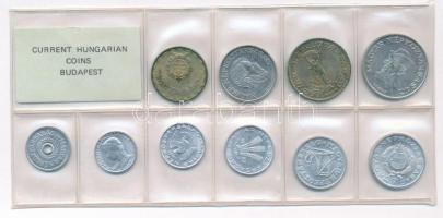 1983. 2f-20Ft 10db klf, érmés forgalmi sor fóliatokban T:1