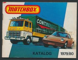1979 A Matchbox 1979/80-as játékkatalógusa, sok színes képpel