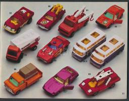1979 A Matchbox 1979/80-as játékkatalógusa, sok színes képpel