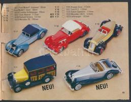 1981 A Matchbox 1981/82-es játékkatalógusa, sok színes képpel