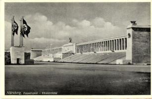 Nürnberg, Zeppelinfeld, Ehrentribüne, Verlag H. Hunsinger / grandstand