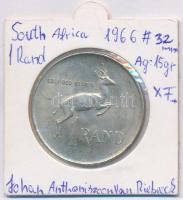 Dél-Afrika 1966. 1R Ag "Jan van Riebeeck" T:2 South Africa 1966. 1 Rand Ag "Jan van Riebeeck" C:XF