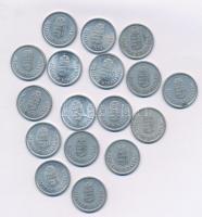 1941. 1P Al (73x) + 1942. 1P Al (17x) + 1944. 1P Al (10x) T:2 pár darabon k., ph.
Adamo P6.1