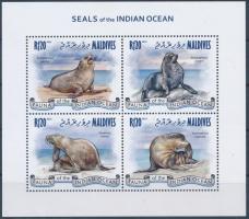 Fóka kisív, Seal mini sheet