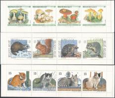 1991-1993 3 diff stampbooklets, 1991-1993 3 db klf bélyegfüzet