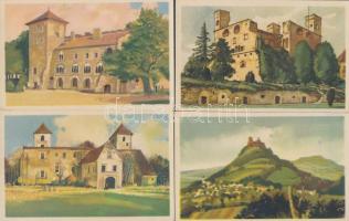 Pásztói Margit-Szedlák György (szerk.): Magyar Várak. Szűcs Pál, Sinkó Károly, Piros Tibor rajzai, n...