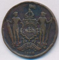 Brit Észak-Borneó 1888H 1c Br T:3 ph.
British North Borneo 1888H 1 Cent Br C:F edge error