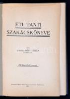 jobaházi Dőry Etelke: Eti Tanti Szakácskönyve. Dombóbár, 1933, Moosz Alajos, 131 p Kiadói egészvászon kötés, márványozott lapélekkel. A borítója kopott.