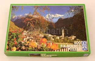 F. X. Schmid 500 db-os puzzle, eredeti dobozban, képméret: 44x34cm