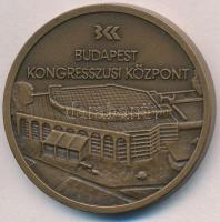 1985. "Budapest Kongresszusi Központ Megnyitására" vastag Br emlékérem (43mm) dísztokban T...