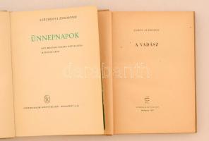 Széchenyi Zsigmond: Ünnepnapok. Egy magyar vadász hitvallása, második rész. Bp., 1965, Szépirodalmi....