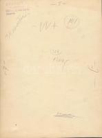 cca 1930 Kehely, Kvassay pecséttel jelzett fotója, felületén törésnyommal, 23x17 cm