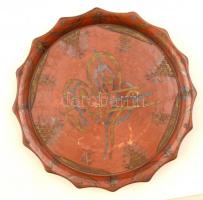 Ada Kole arab kerámia kávés készlet, több helyen hibás, jelzett