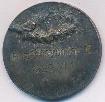 1929. "Zrínyi Akadémia Sport Egylete / Buzogánydobás II 1929. VI. 1." jelzett fém díjérem,...