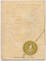 Debrecen 1943. "A Debreceni Első Takarékpénztár" betétkönyve + Szászváros 1909. " Szá...