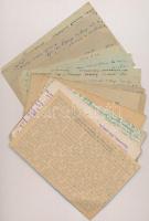 cca 1944 18 db. II. világháborús hadifogoly (5 db.) és tábori postai levelezőlap (13 db.), valamint ...