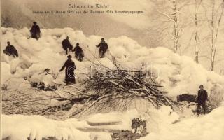 Schruns after the avalanche