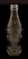 Coca-Cola pohár (kb. 2,5 dl), hibátlan, m: 13 cm, d: 7 cm + Coca-Cola üveg, termékminta (2,5 dl), hi...