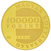 2006. 100.000Ft Au "Az 1956-os magyar forradalom és szabadságharc 50. évfordulója" (21,04g...