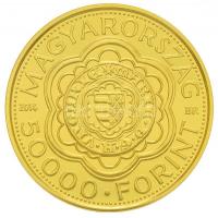 2014. 50.000Ft Au "Mária Aranyforintja" (3,53g/0.986) T:1
Hungary 2014. 50.000 Forint Au ...